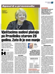 Vještacima sudovi plaćaju po Pravilniku starom 28 godina.